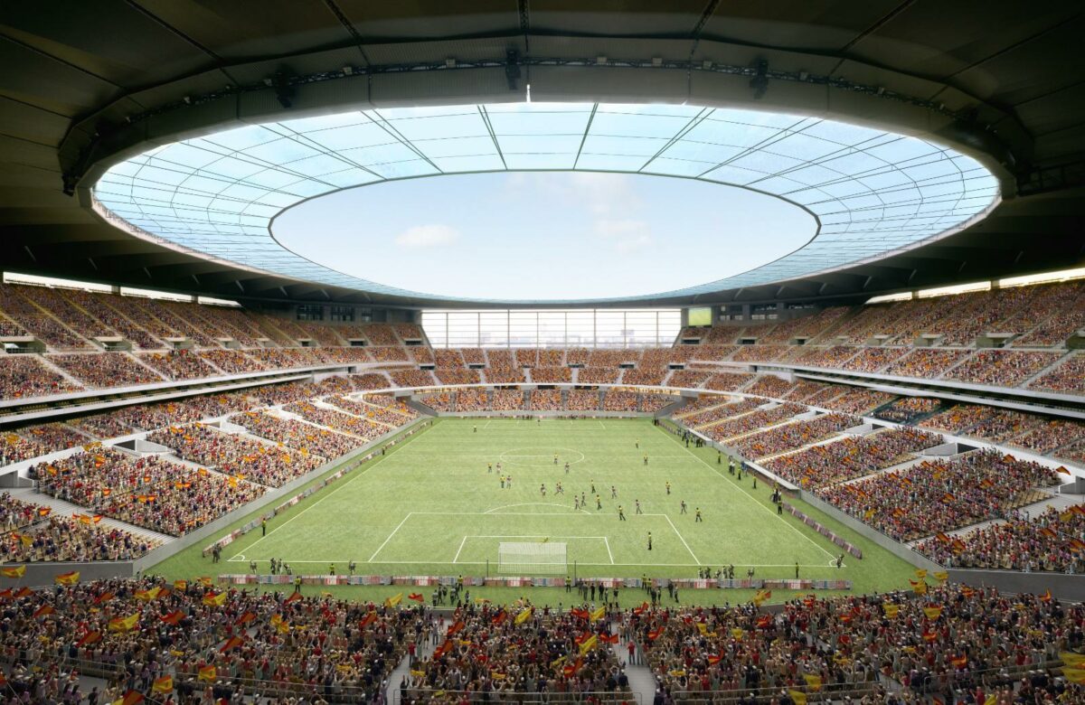 Sevilla Estadio Cartuja Mundial 2030 Render