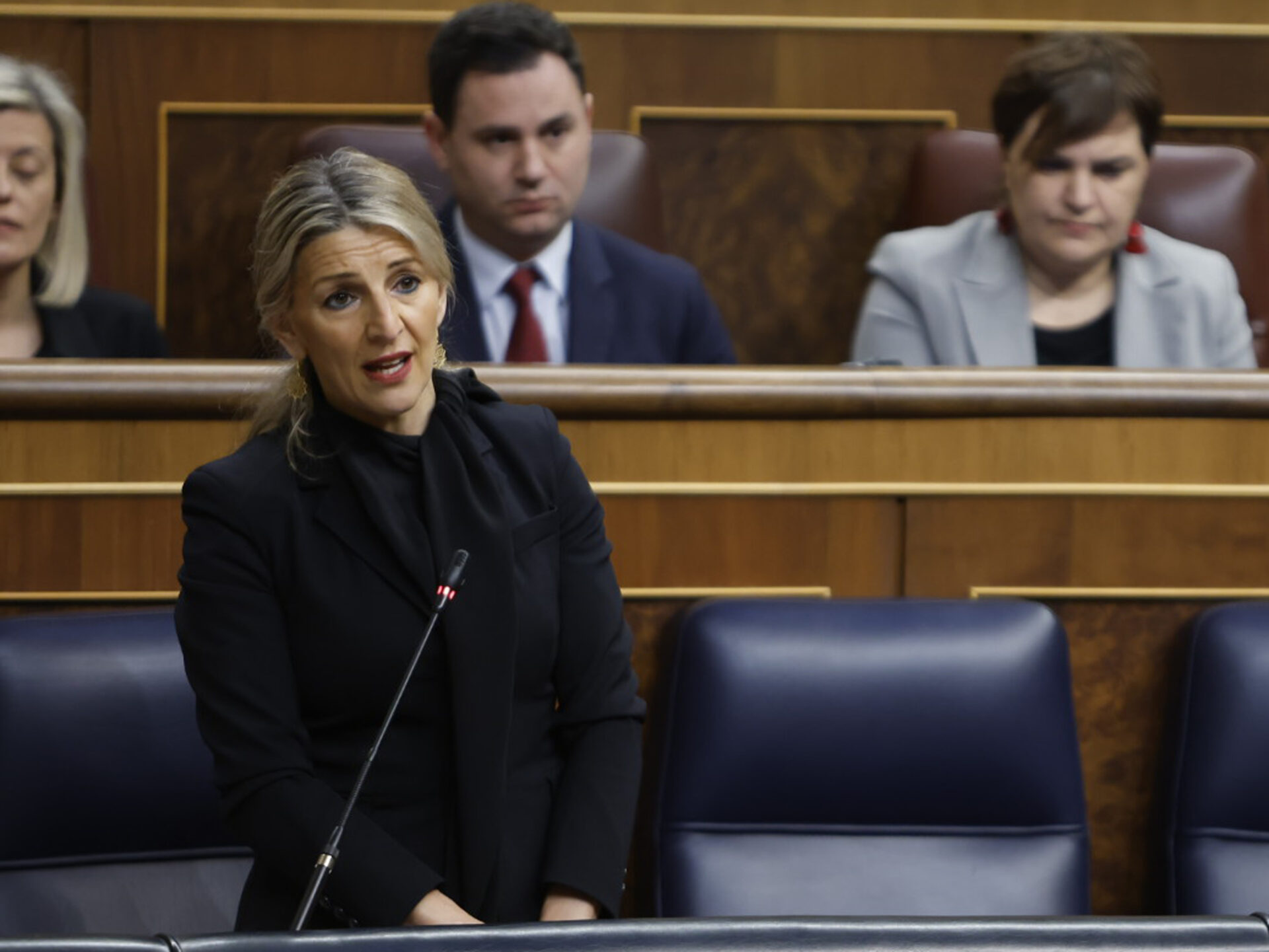 Yolanda Díaz llama al PSOE a «moverse» por unos Presupuestos más sociales