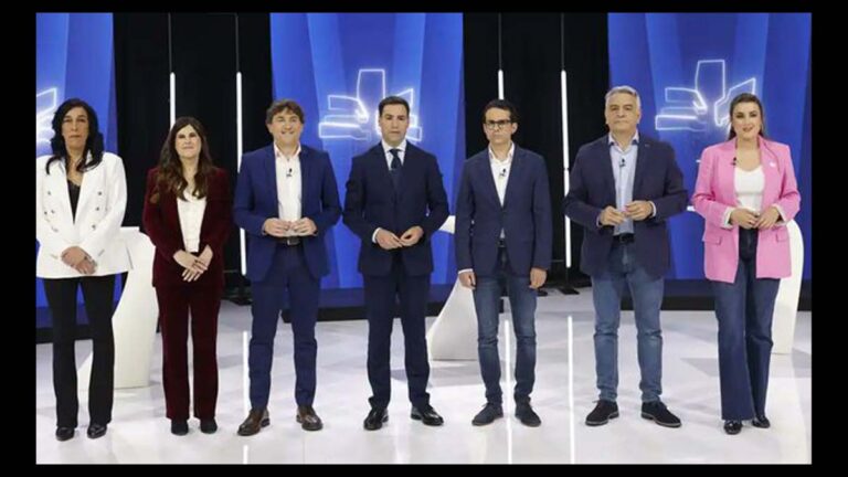 Pradales y Otxandiano enfrentan posturas en el primer debate electoral vasco