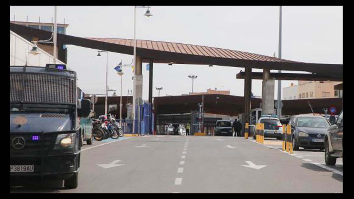 Imagen de Marruecos bloquea nuevamente la entrada de mercancías desde Ceuta 1 Frontera Marruecos/imagen archivo